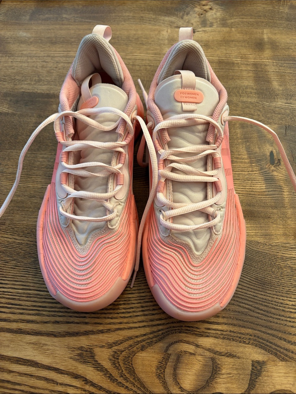 Adidas Women's Pink Athletic/Basketball Sneakers